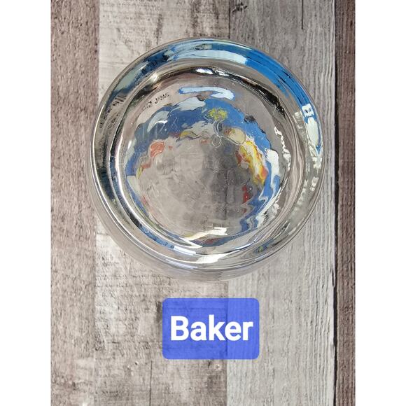 Vintage 1983 BAKER SMURF 6" Drinking Glass - Picture 6 of 7